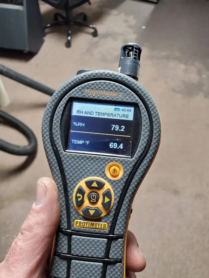 Moisture meter humidity assessment for Mold Remediation & Removal in Comstock